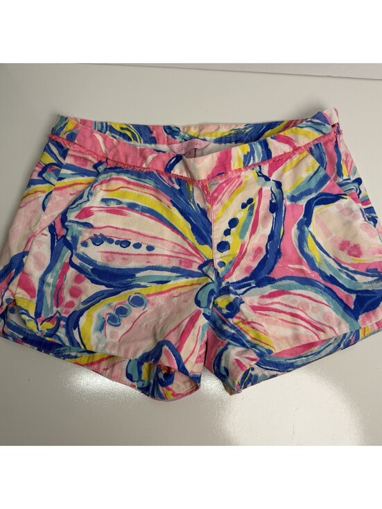 Lilly Pulitzer Pants - Lilly Pulitzer Women’s Sz 00 Pink Adie Swept By The Tide Shorts Beach Vacation